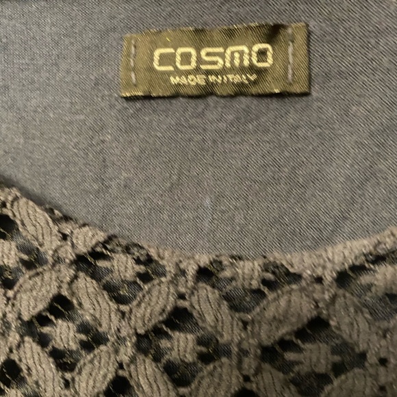 Cosmo-Blue, Pattern/Shear‎ Sleeves-Size:Small - Picture 4 of 6